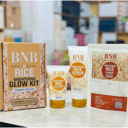 BnB Rice Brightening Glow Kit