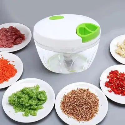 Affordable Manual Food Chopper - 1 Pc Easy to Use & BPA-Free