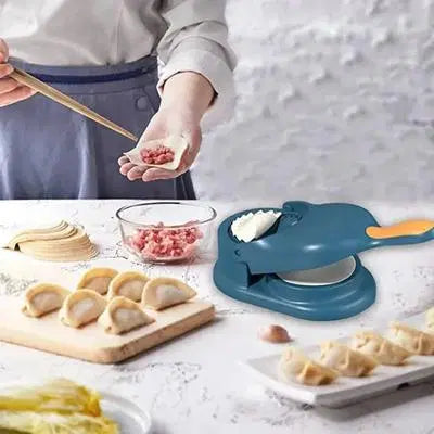 2 In 1 Dumpling Mould Kit - Easy-to-Use Samosa Maker for Stylish Kitchen Decor